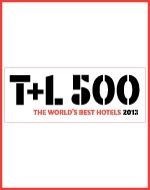 Top 500 Hotel by Travel + Leisure “Worlds Best Awards,” December 2012