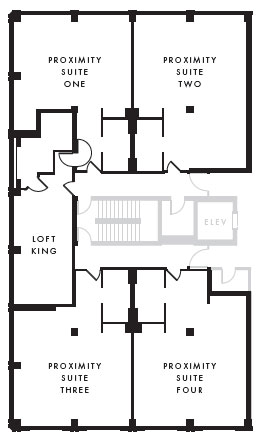 Proximity Suite floor plan