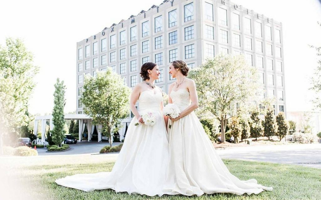 Proximity Hotel Wedding - Sarah and Catherine