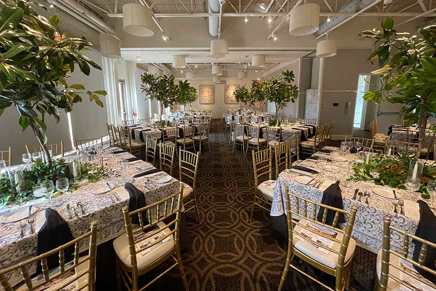 Weaver-Reception Elegant reception in the Weaver Room