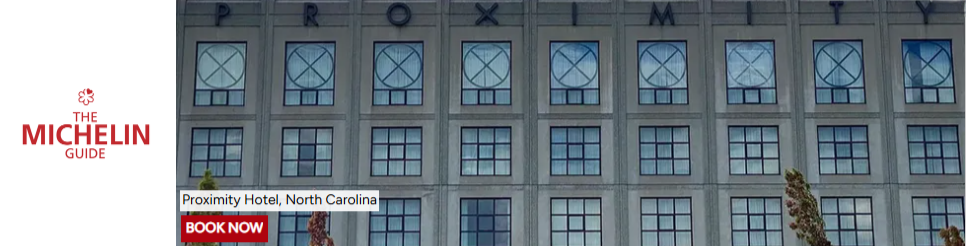 Proximity Hotel receives 2025 Michelin Key
