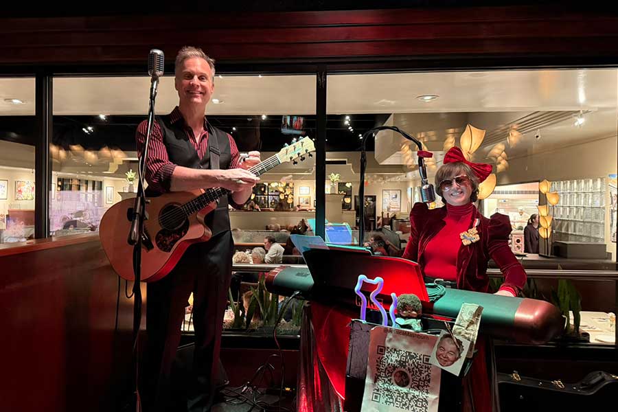 Live Music Wednesdays at Lucky 32 AM rOdeO duo, Evan Olson and Jessica Mashburn play live music every Wednesday at Lucky 32 in Greensboro.