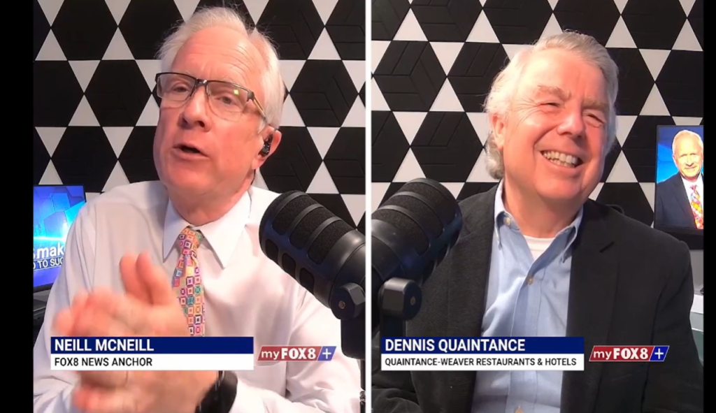 My Fox8 features Dennis Quaintance on Newsmakers, The Road to Success.